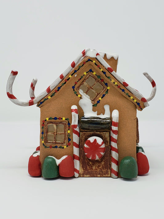 Ceramic Gingerbread House
