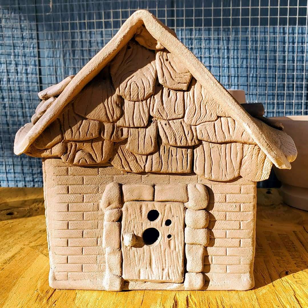 Ceramic Fairy House